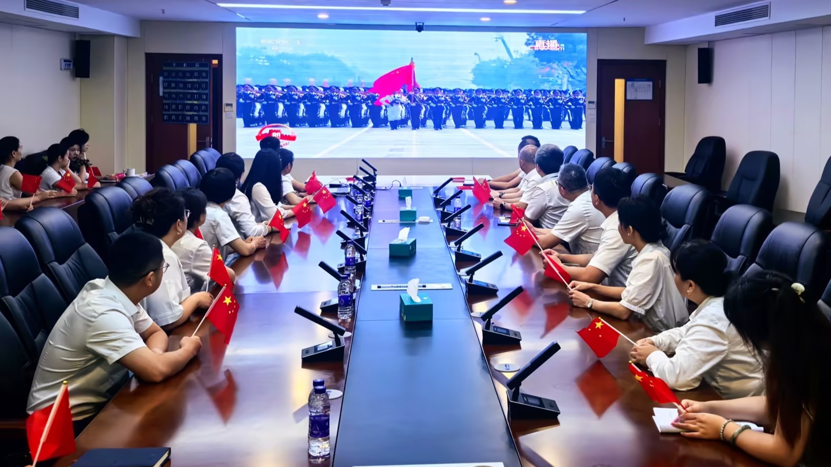 銘記歷史 開創未來 | 中國海誠集中收看紀念中國人民抗日戰爭暨世界反法西斯戰爭勝利80周年大會